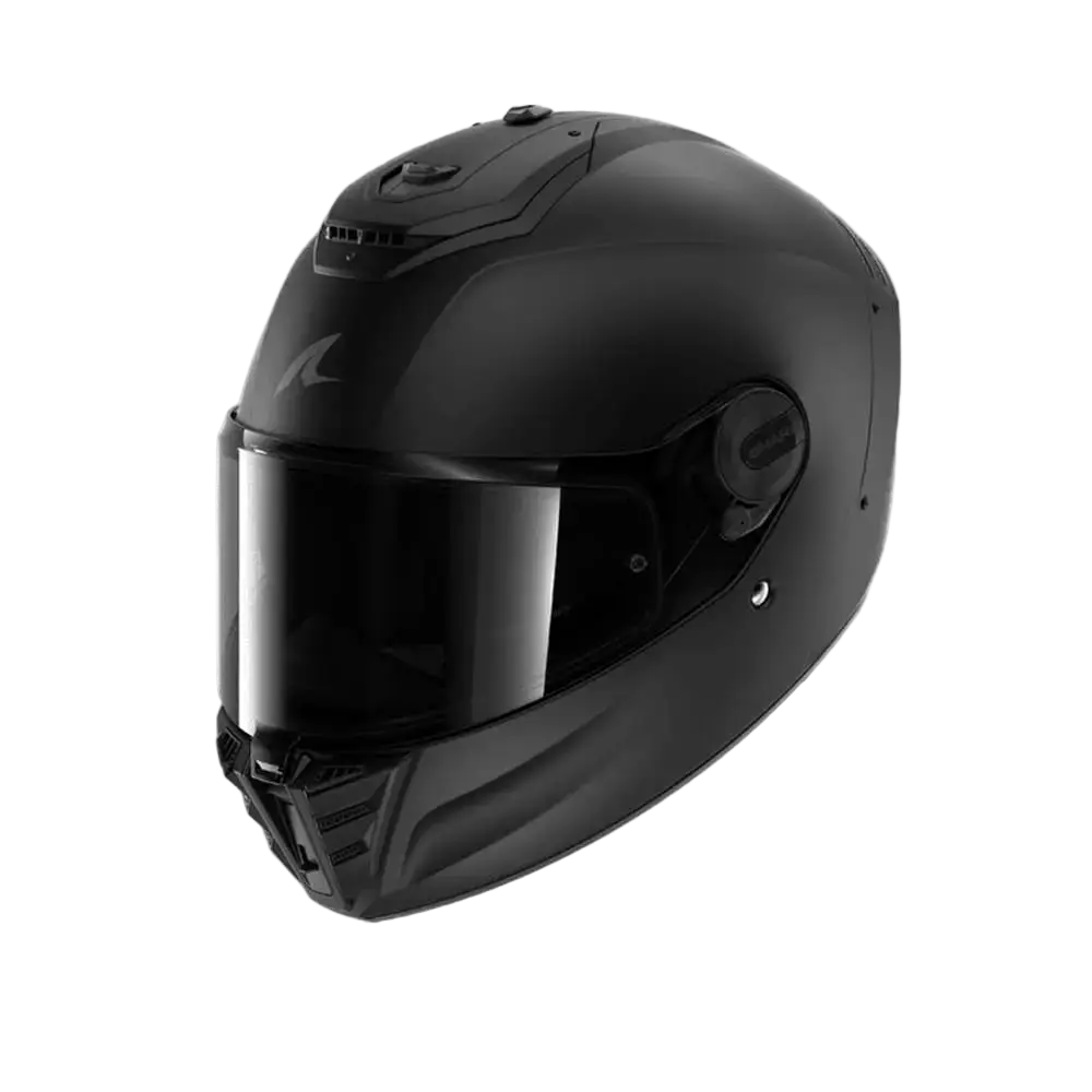 SHARK SPARTAN RS DARK SHADOW Caschi Integrali Mate Nero Mate 