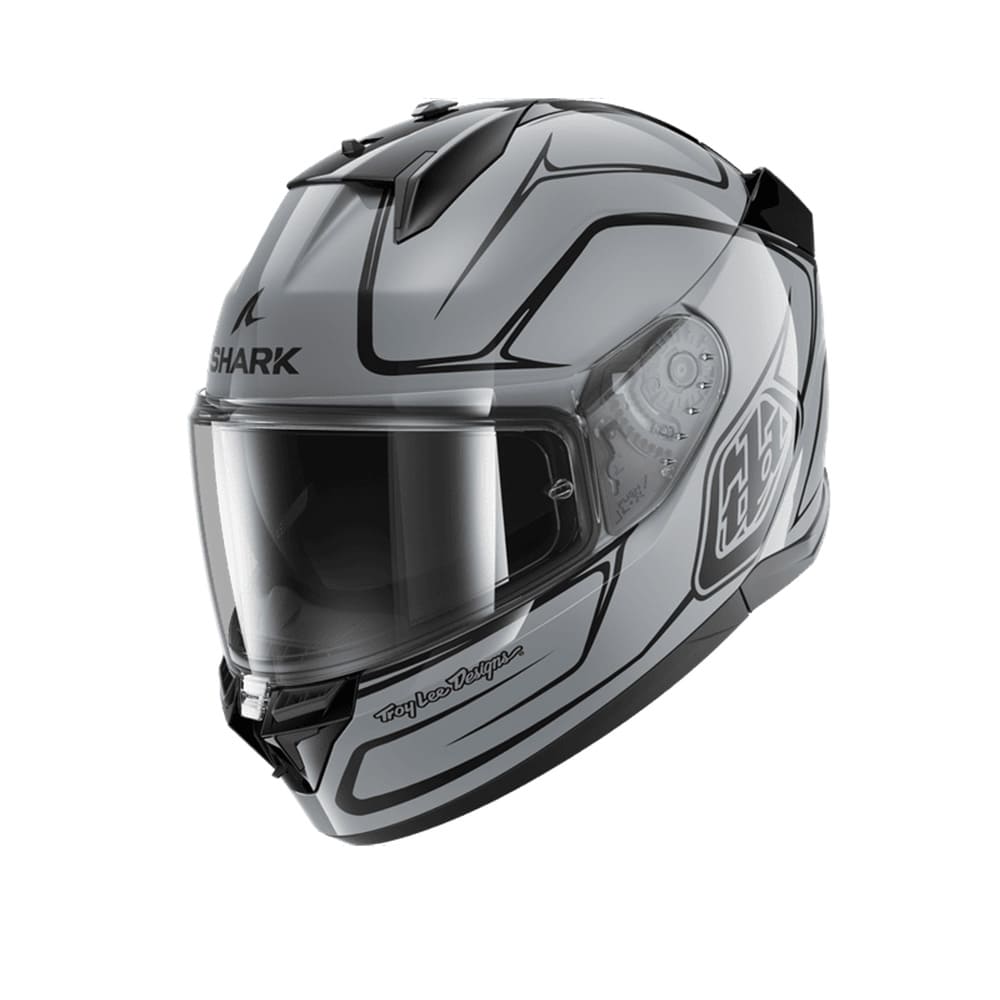 SHARK D-SKWAL 3 DRONE Integrali Caschi Silver Nero Argento