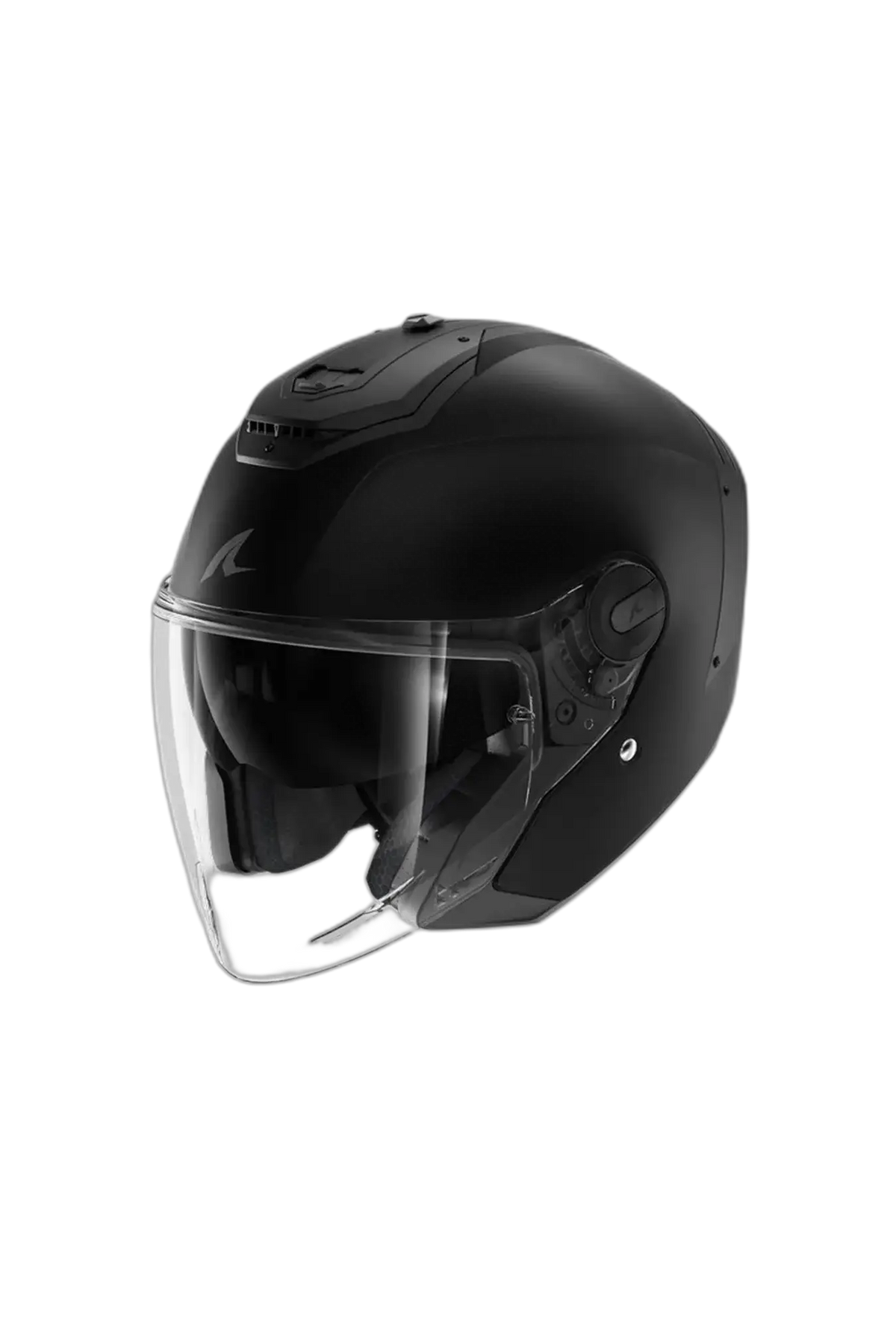 SHARK RS JET BLANK Aperto Jet Caschi Nero Opaco 