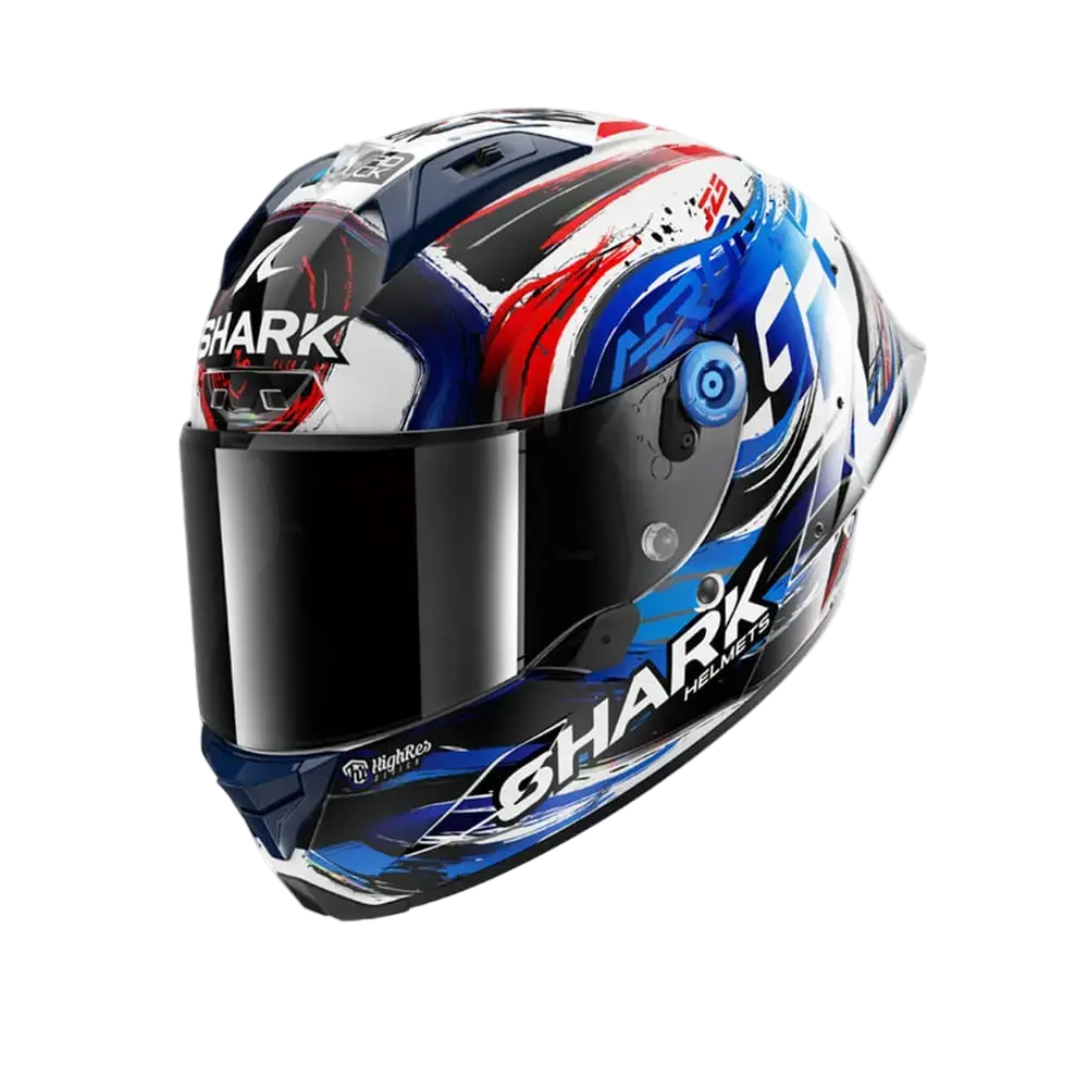 Shark Aeron GP FIM Replica Zarco Signature Carbon Caschi 