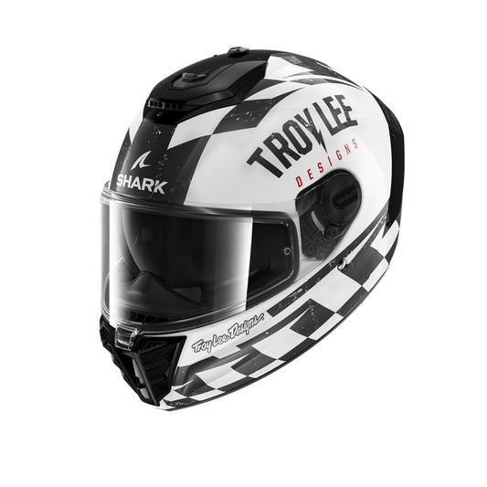 SHARK SPARTAN RS Moto Integrali Caschi Blanco Negro
