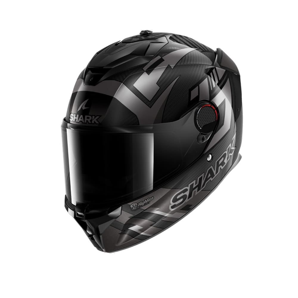 SHARK SPARTAN GT PRO CARBON ZARCO TRACK RACER Carbonio Antracite Cromo 