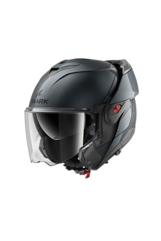 SHARK OXO BLANK Modulare Moto Caschi METALLO DI CANNA DI FUCILE – Yamoto.it