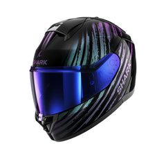 SHARK RIDILL 2 Moto Integrali Caschi Nero Blu Viola