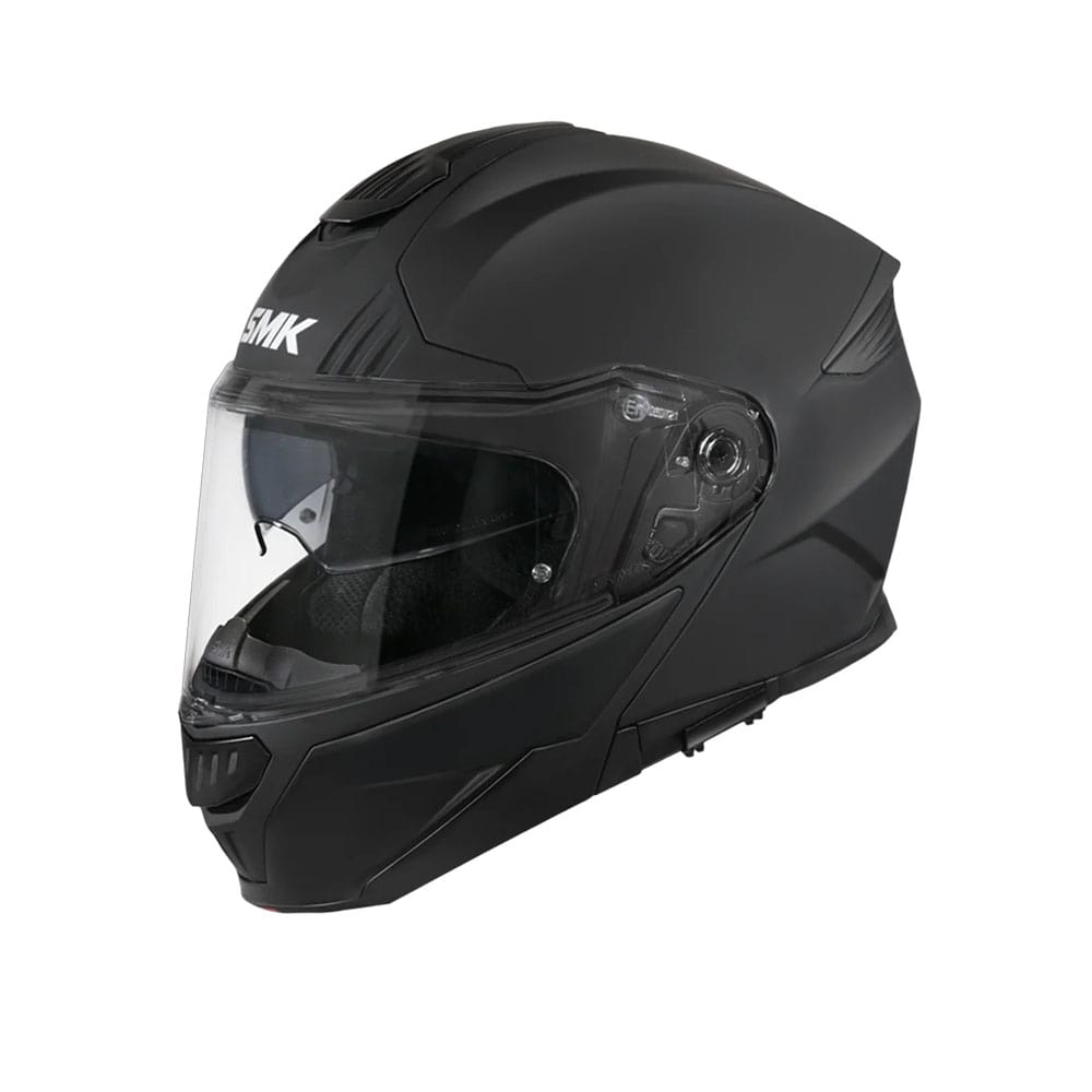 SMK GULLWING SOLID MA200 MOTO MODULARE CASCHI OPACO NERO