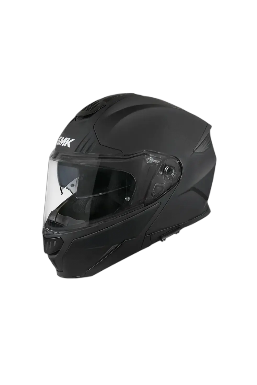SMK GULLWING SOLID MA200 Moto Modulare Caschi Opaco Nero 