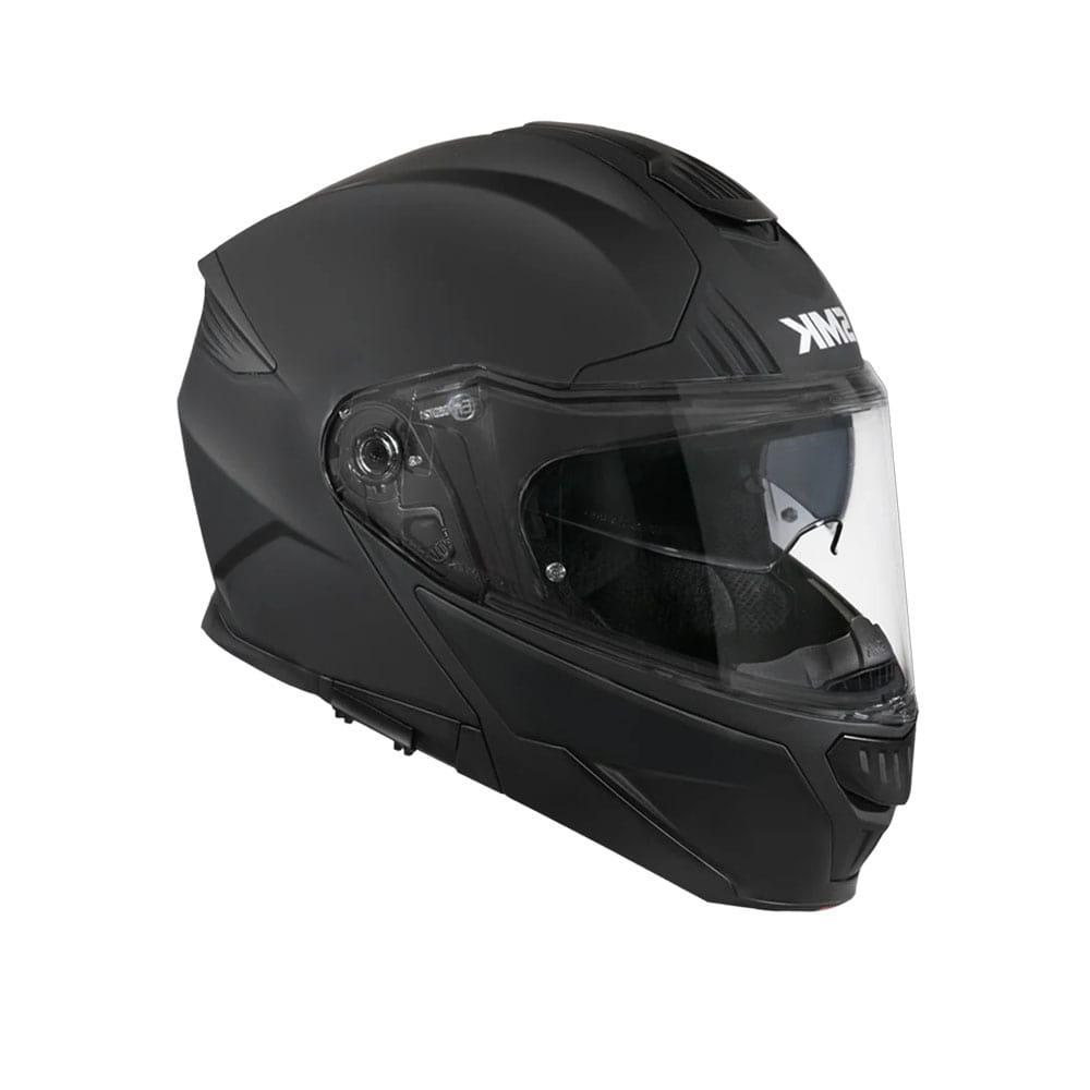 SMK GULLWING SOLID MA200 MOTO MODULARE CASCHI OPACO NERO