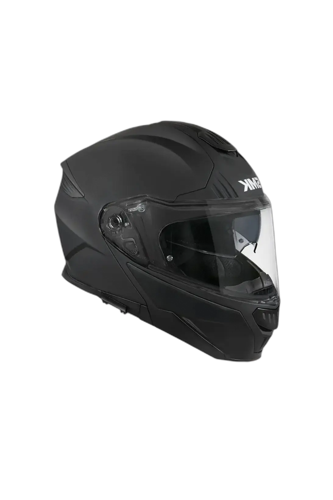 SMK GULLWING SOLID MA200 Moto Modulare Caschi Opaco Nero 