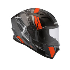 SMK STELLAR SWANK MADA672 MOTO INTEGRALE CASCHI OPACO NERO ROSSO GRIGIO 