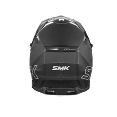 SMK ALLTERRA SOLID MA260 MOTO CROSS CASCHI OPACO NERO