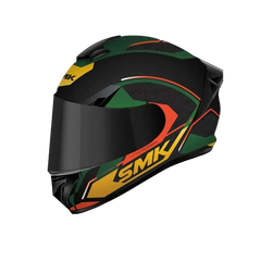SMK TYPHOON RD1 MA287 Moto Integrale Caschi Nero Verde Rosso 