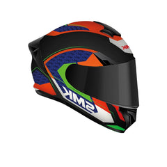 SMK TYPHOON RD1 MA235 MOTO INTEGRALE CASCHI NERO ROSSO BLU
