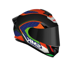 SMK TYPHOON RD1 MA235 Moto Integrale Caschi Nero Rosso Blu 