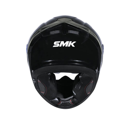 SMK TYPHOON SOLID GL200 MOTO INTEGRALE CASCHI NERO LUCIDO