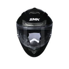 SMK TYPHOON SOLID GL200 MOTO INTEGRALE CASCHI NERO LUCIDO