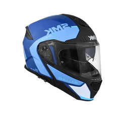 SMK GULLWING KRESTO MA551 MOTO MOSDULARE CASCHI BLU NERO 