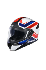 SMK GULLWING GL153 Moto Modulare Caschi Bianco Rosso Blu 