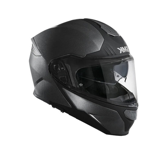 SMK GULLWING SOLID ANTRACITA GLDA600 MOTO MODULARE CASCHI NERO