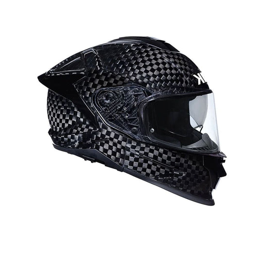 SMK TITAN CARBON MACA200 MOTO  INTEGRALE CASCHI OPACO CARBON 22.06 