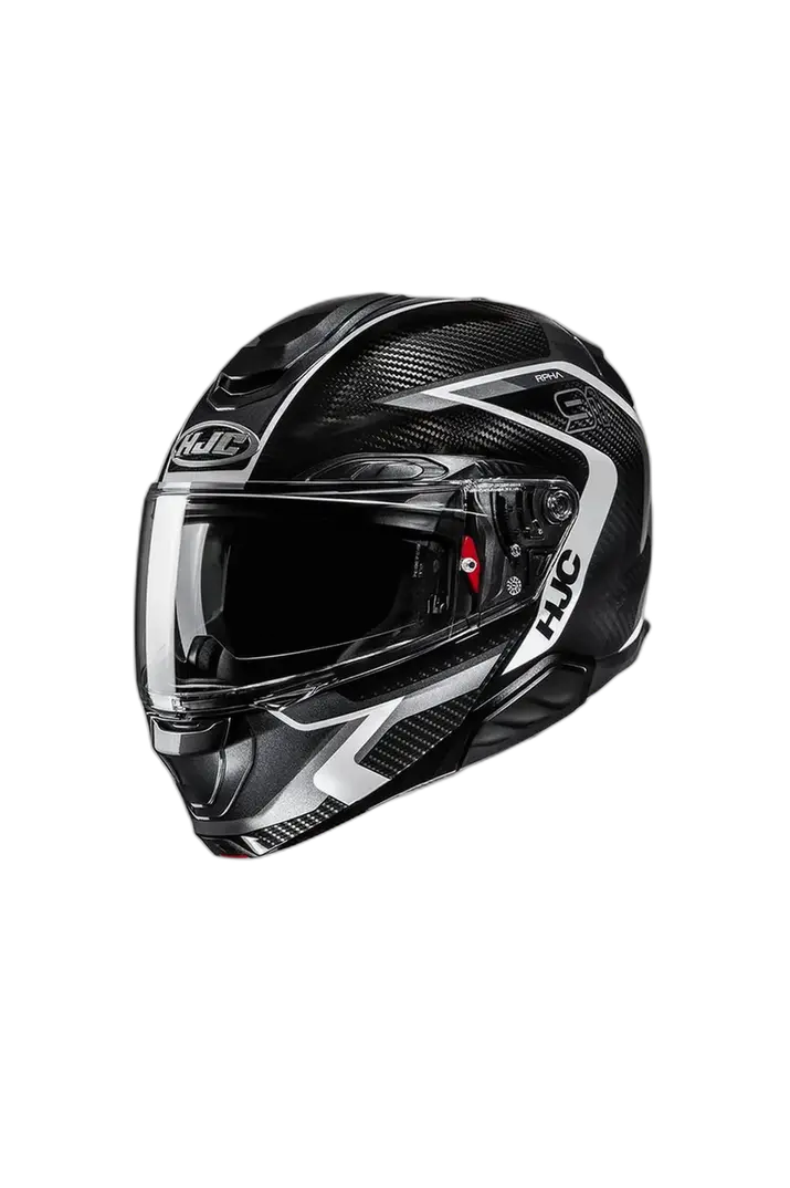 HJC RPHA 91 CARBON LAGOS MC5 Moto Integrali Modulare Caschi Nero 