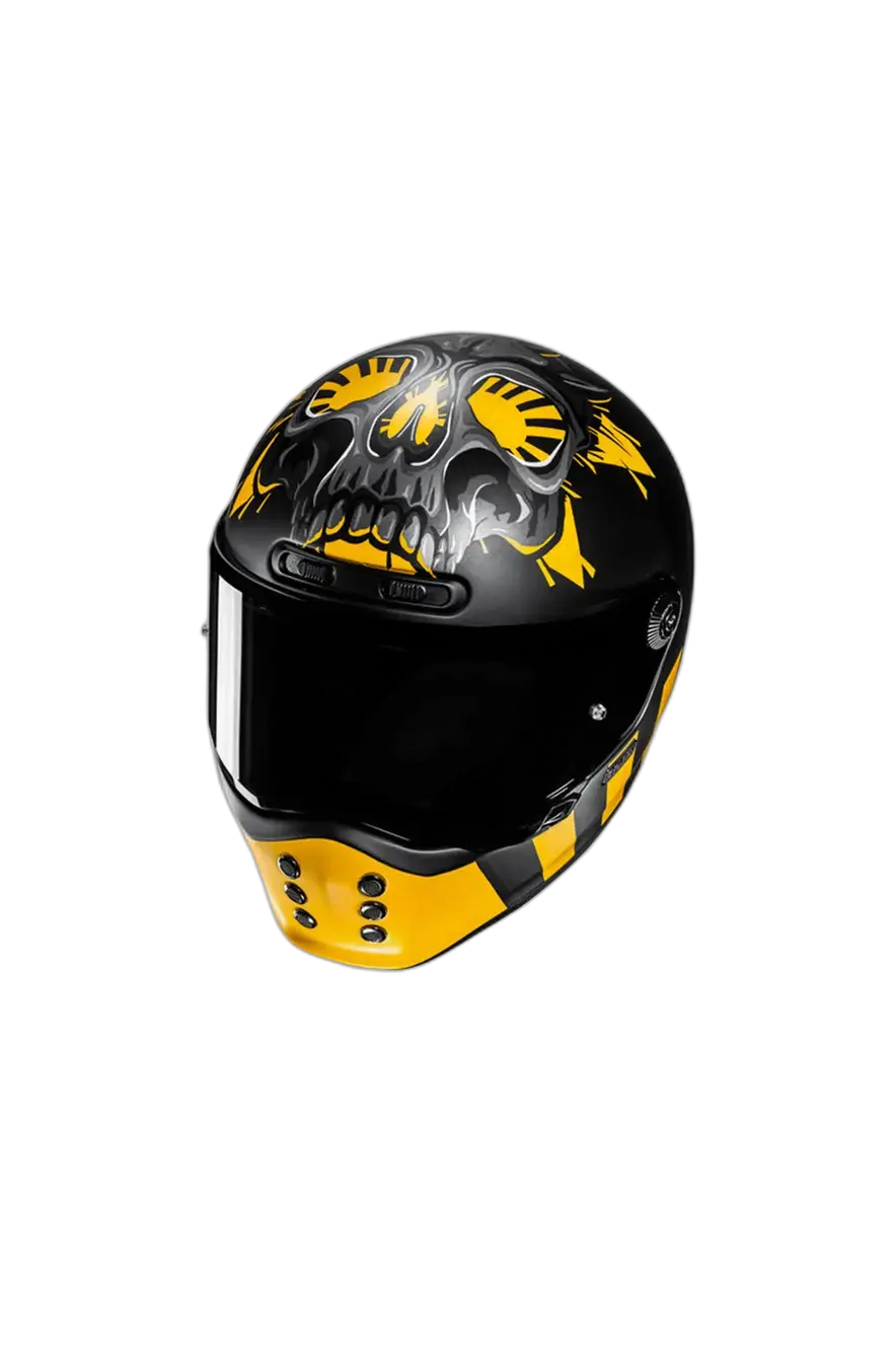 HJC V10 CRANIA MC3SF Moto Integrali Stile Vintage Caschi 