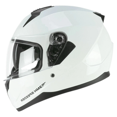 SKA-P 3MHA Speeder Moto Integrale Caschi Bianco 