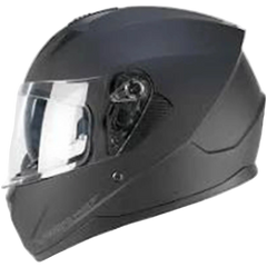 SKA-P 3MHA Speeder Mono Motociclo Integrali Caschi Nero 