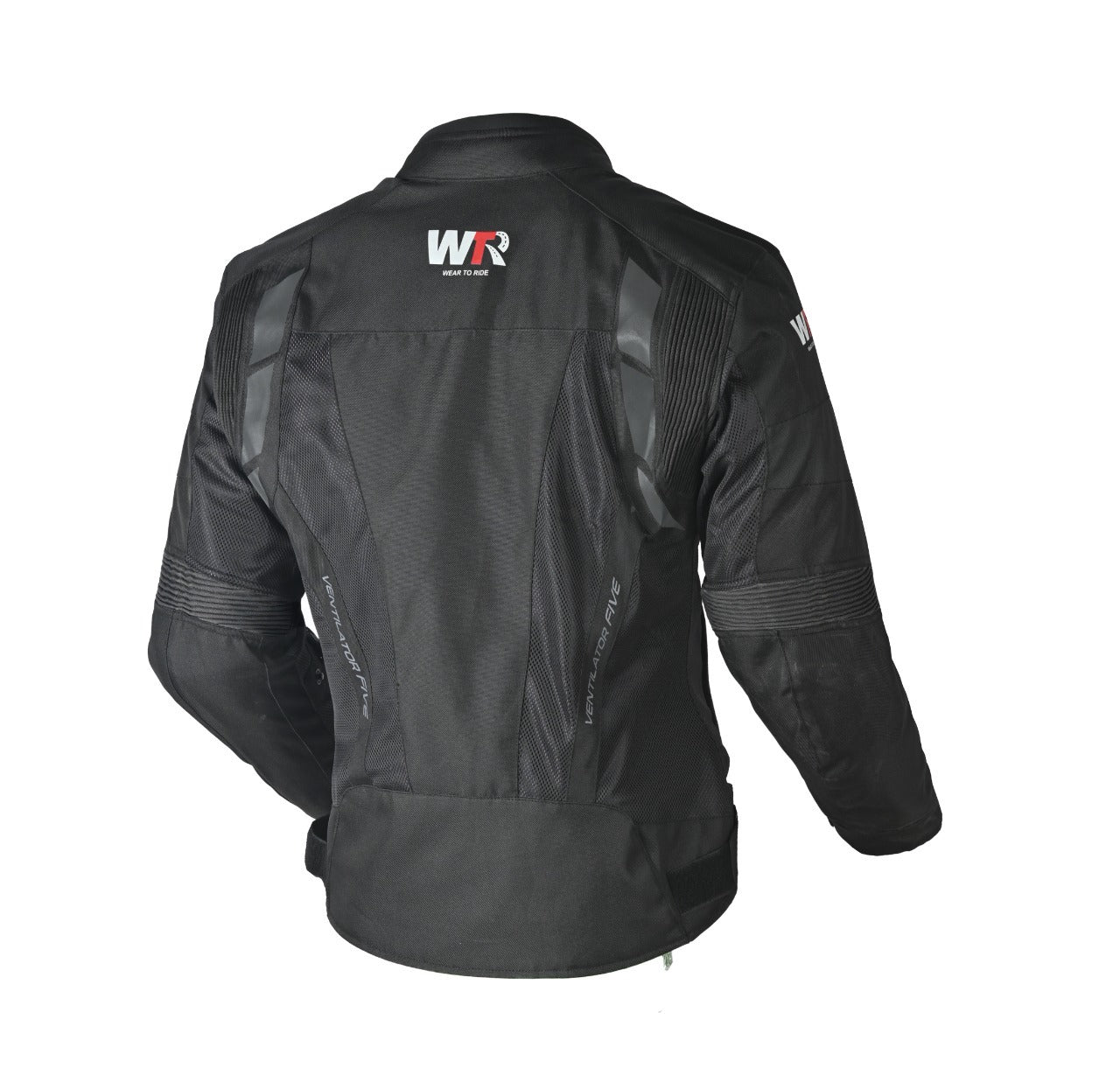 Wear to ride  WTR 2.0 ventilator five Giacca (TRE strati) moto per Uomo Nero