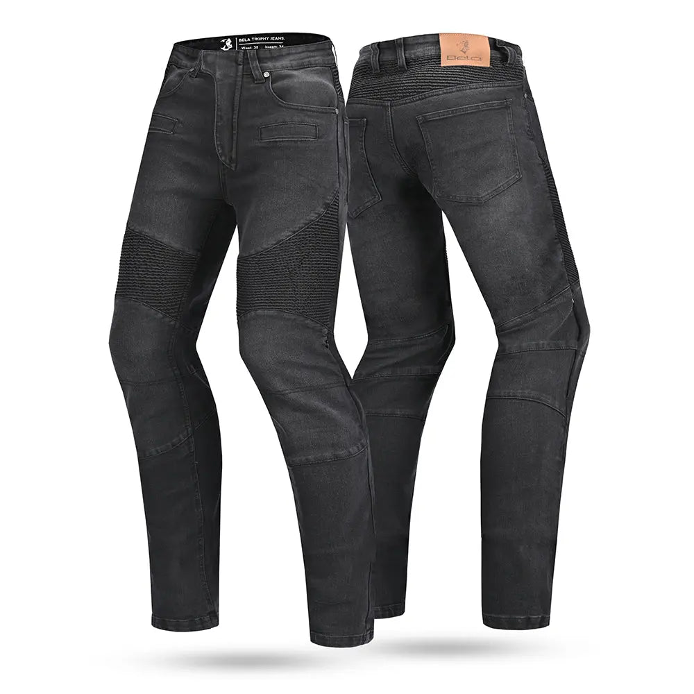 BELA Trofeo di Kevlar 34L cucitura interna Pantaloni Nero 