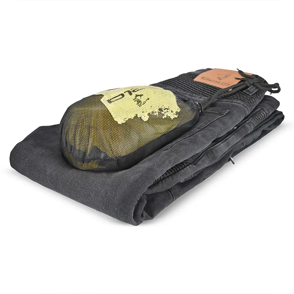 BELA Trofeo di Kevlar 34L cucitura interna Pantaloni Nero 