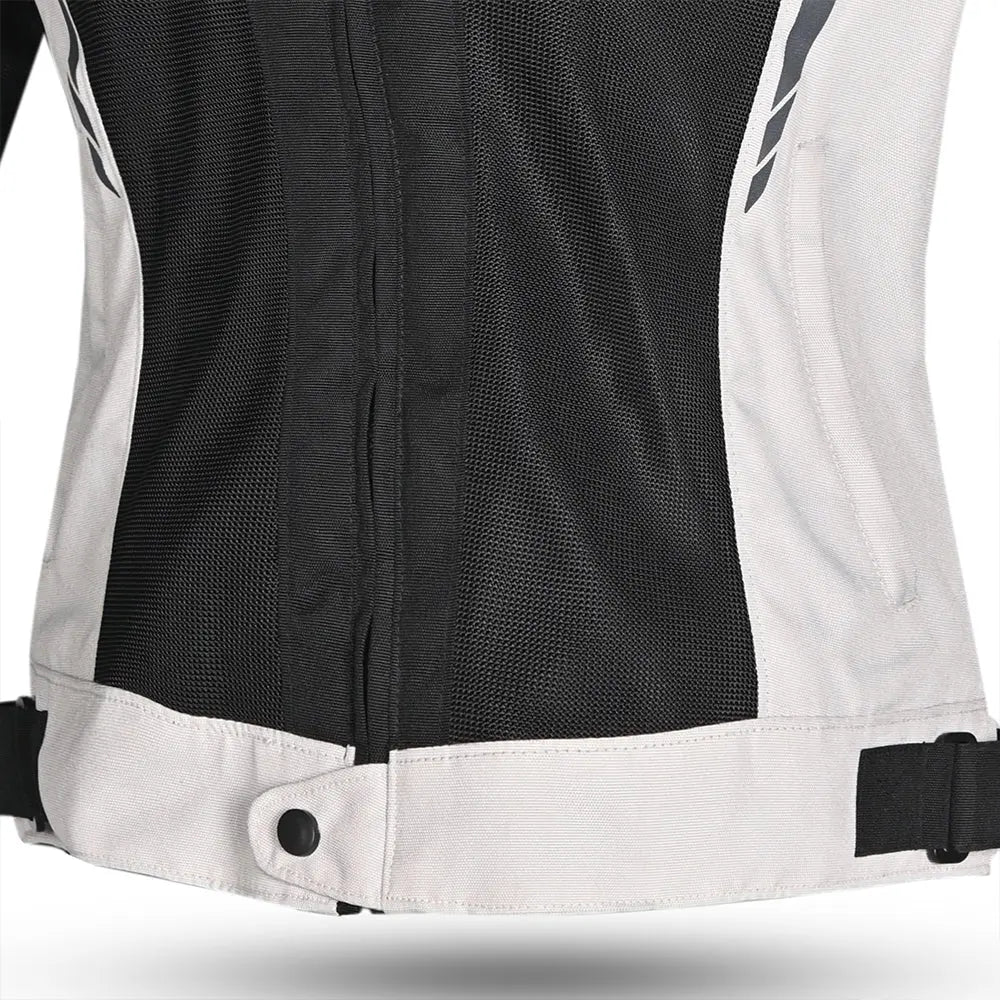 Bela Sprinter Giacca moto per donna Nero/Ghiaccio/Rosso 