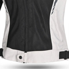 Bela Sprinter Giacca moto per donna Nero/Ghiaccio/Rosso 