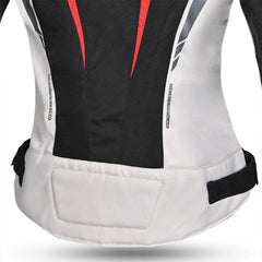 Bela Sprinter Giacca moto per donna Nero/Ghiaccio/Rosso 