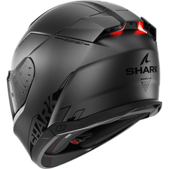 SHARK SKWAL i3 integral Casco Antracita Negro Mate Plata