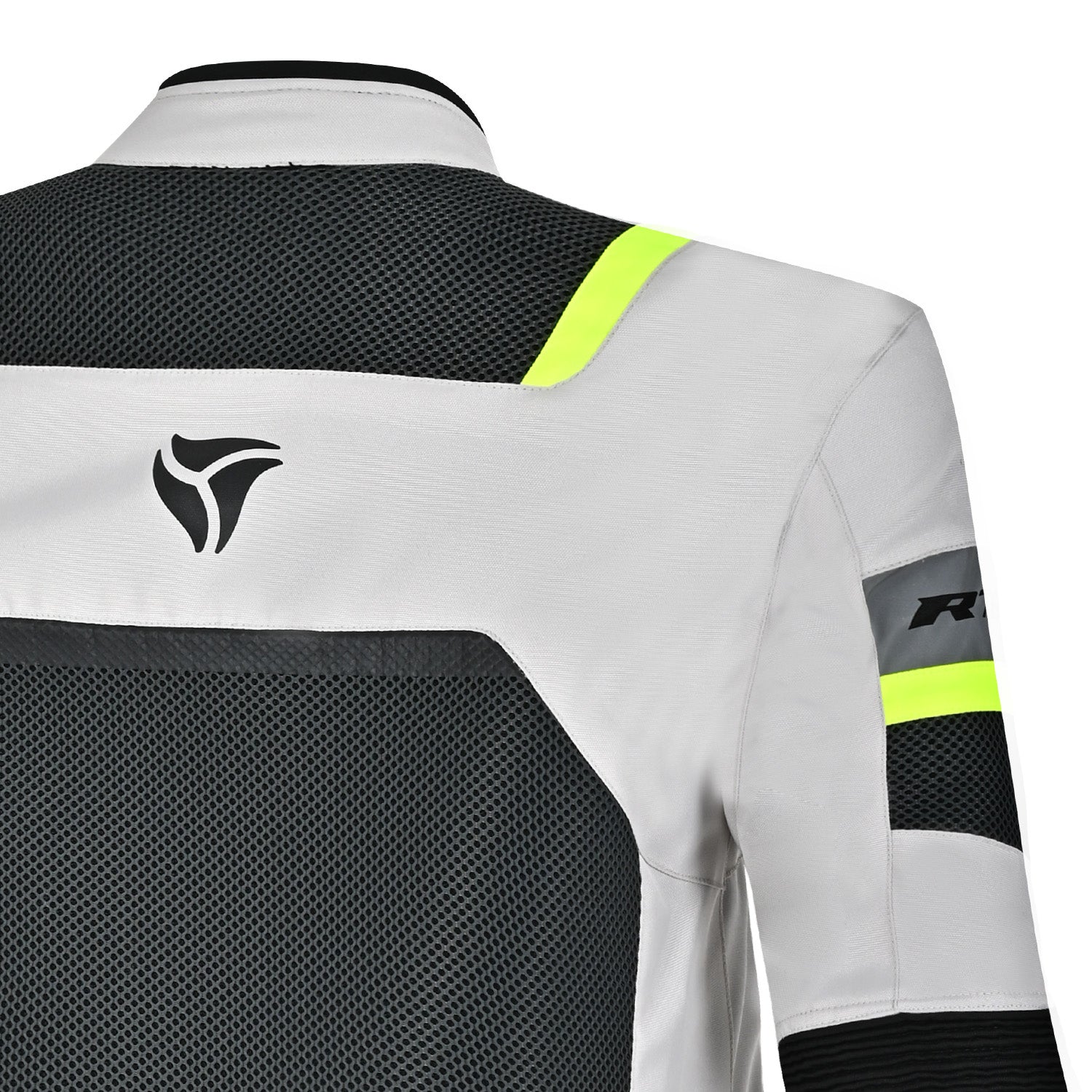 R-TECH SPIRAL MESH GIACCA MOTO IN TESSUTO UOMO GHIACCIO/NERO 