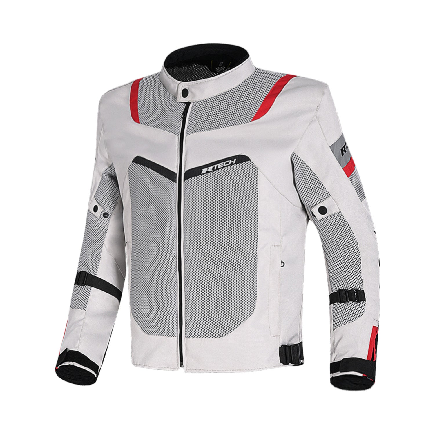 R-TECH SPIRAL MESH GIACCA MOTO ESTIVA IN TESSUTO  BIANCO/GRIGIO/NERO/ROSSO 