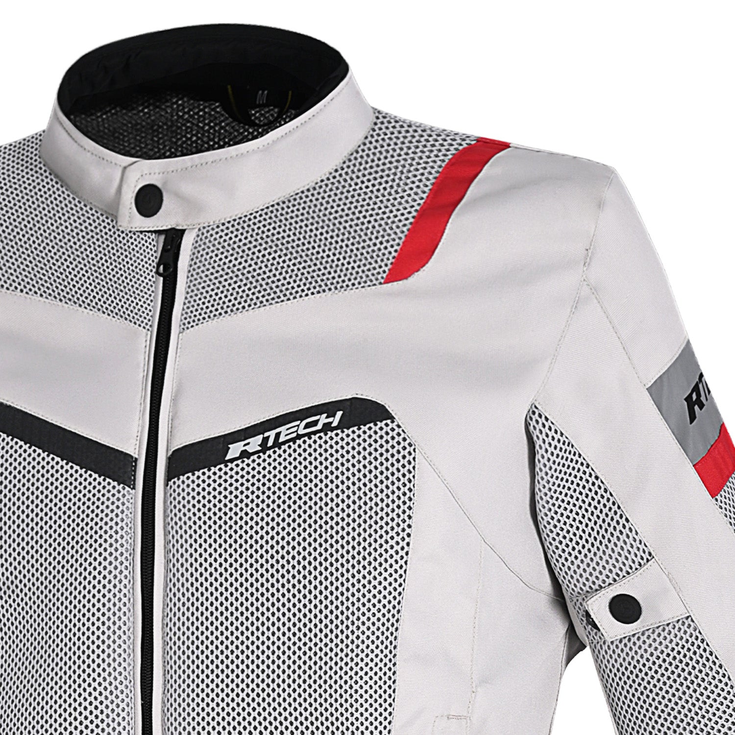 R-TECH SPIRAL MESH GIACCA MOTO ESTIVA IN TESSUTO  BIANCO/GRIGIO/NERO/ROSSO 
