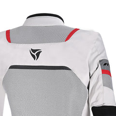 R-TECH SPIRAL MESH GIACCA MOTO ESTIVA IN TESSUTO  BIANCO/GRIGIO/NERO/ROSSO 