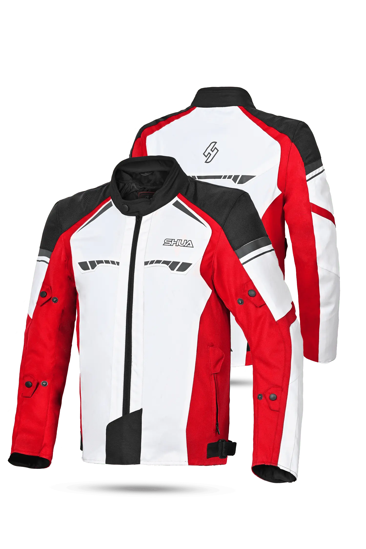 Shua Immortal Giacche da moto impermeabile Rosso 