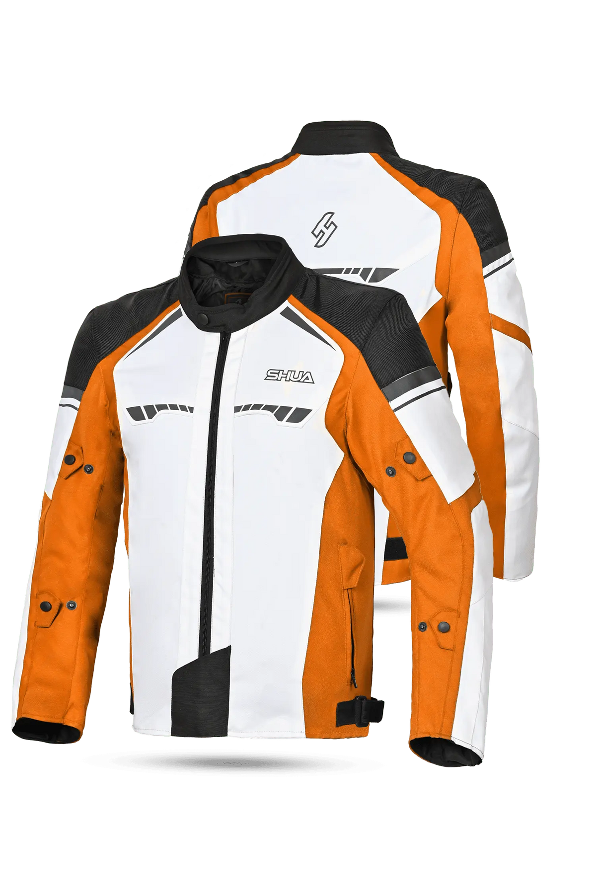 Shua Immortal Jacket impermeabile Arancione 