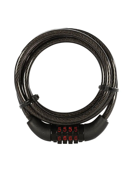LUCCHETTO A FILO A COMBINAZIONE OXFORD COMBI6 PER CICLI E MOTOCICLI