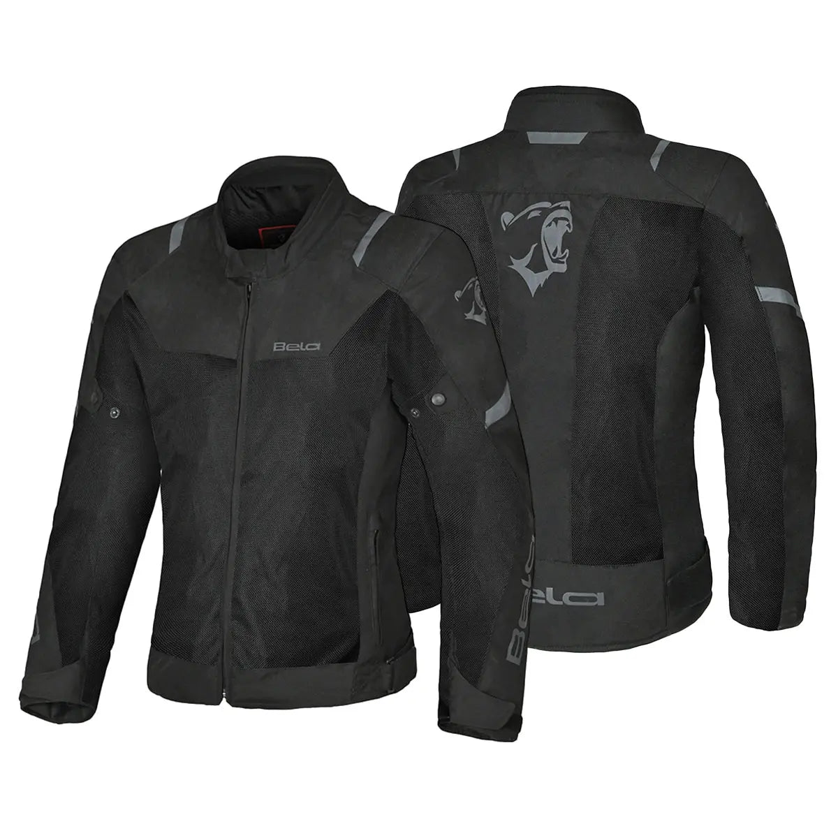 Bela Mesh Pro Estivo traforato Donna Nero in tessuto per moto 