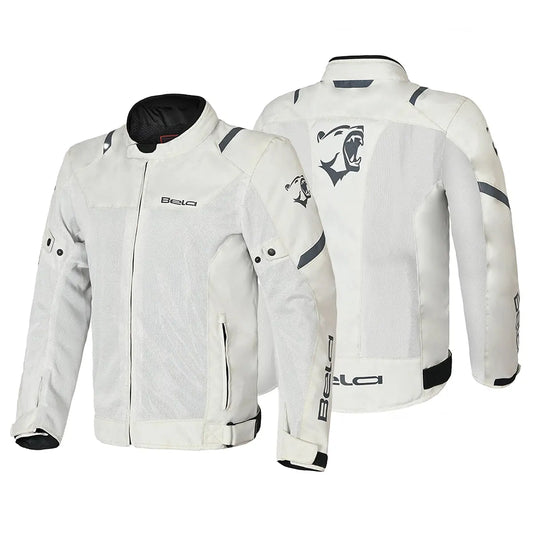 Bela Mesh Pro Estivo traforato Uomo giacche tessuto moto 
