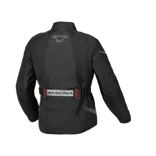 MACNA NIVALA Mujer Impermeable Textil Moto Chaqueta Negro Rojo – Yamoto.it