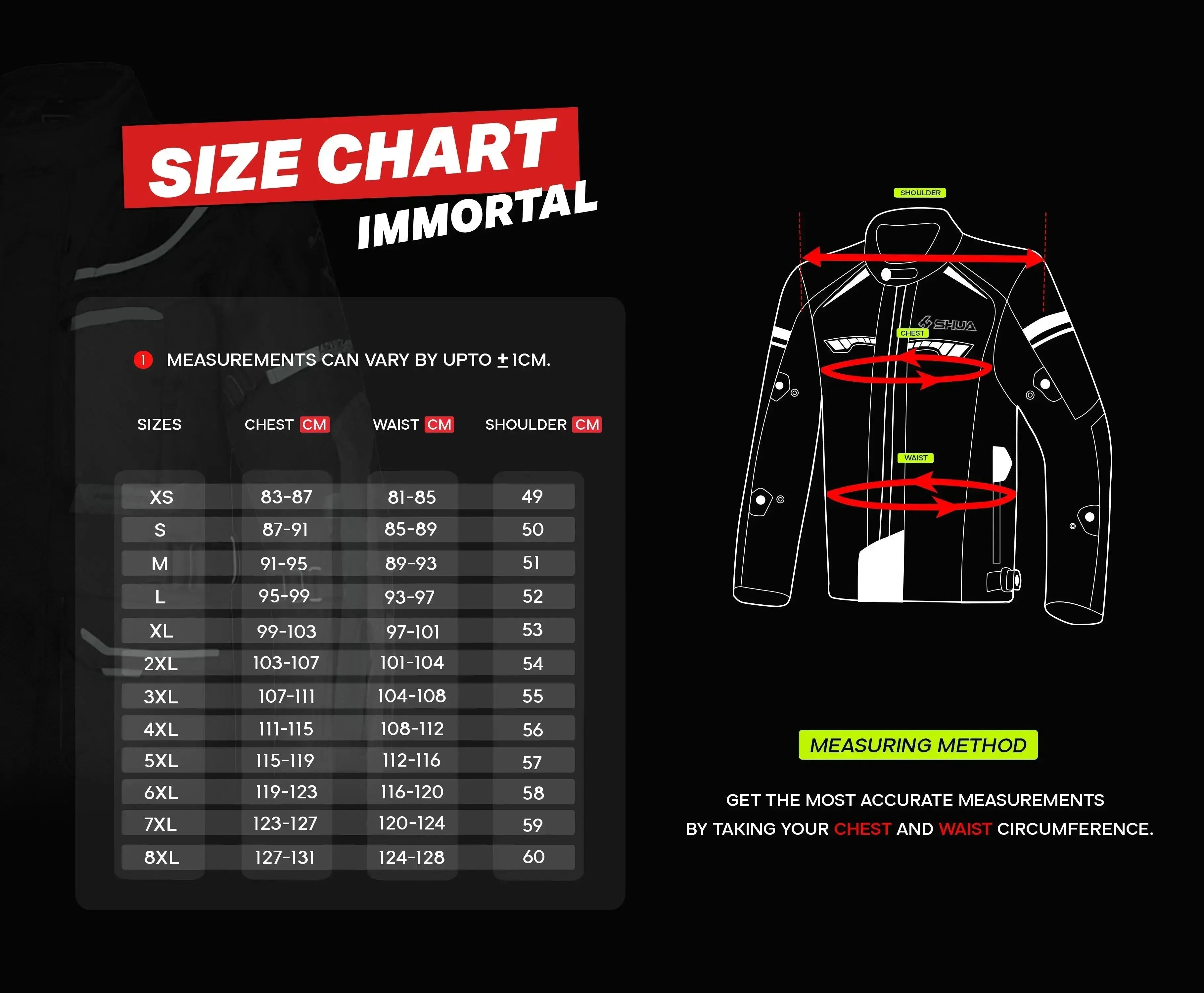Shua Immortal Jacket impermeabile Arancione 