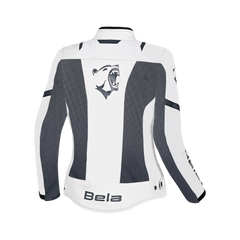 BELA MESH PRO GIACCA DONNA MOTO IN TESSUTO TRAFORATO ESTIVA GHIACCIO/GRIGIO 