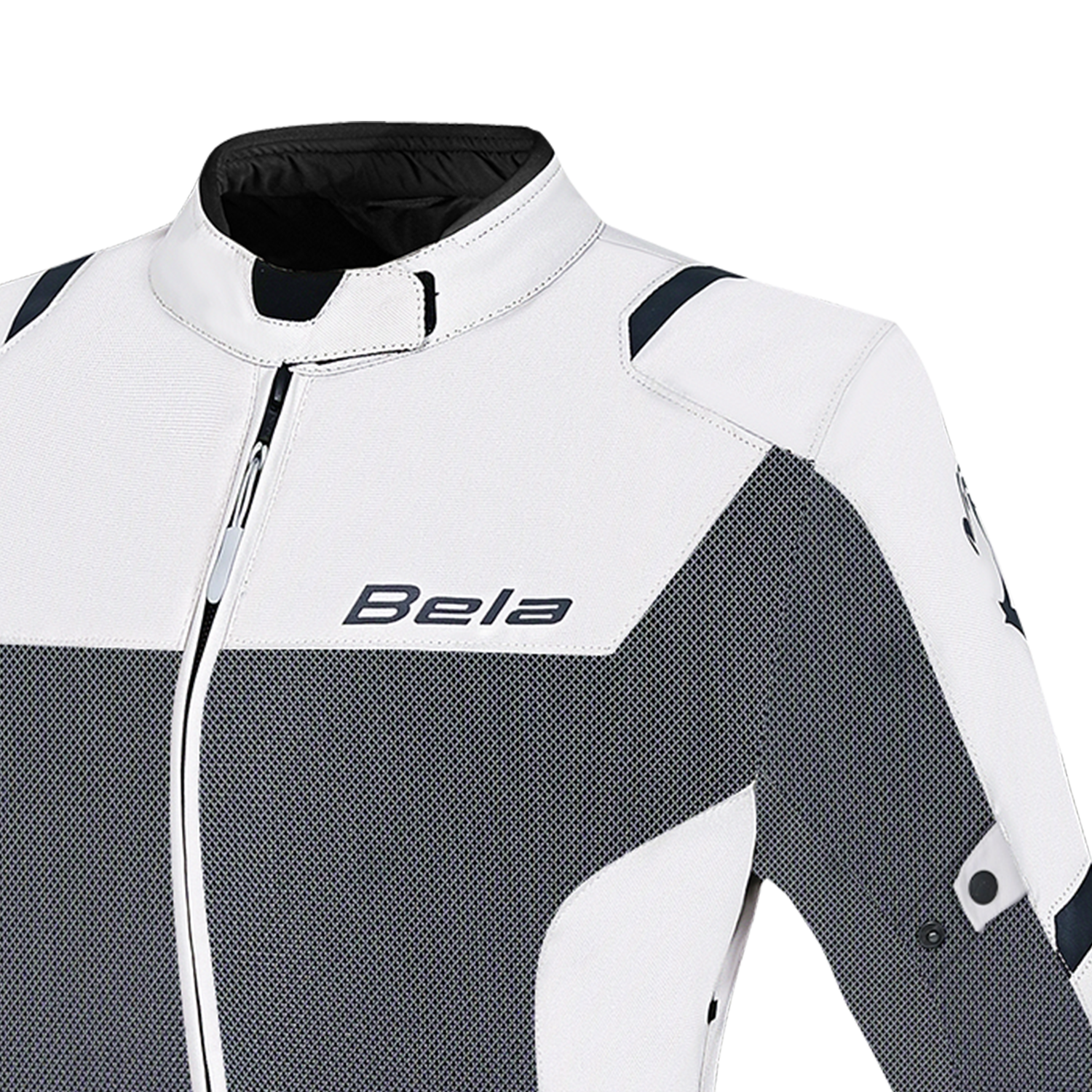 BELA MESH PRO GIACCA DONNA MOTO IN TESSUTO TRAFORATO ESTIVA GHIACCIO/GRIGIO 
