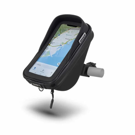 SHAD SG76 SUPPORTO SMARTPHONE CON TASCHE, 180 x 90 MM - MANUBRIO – Yamoto.it