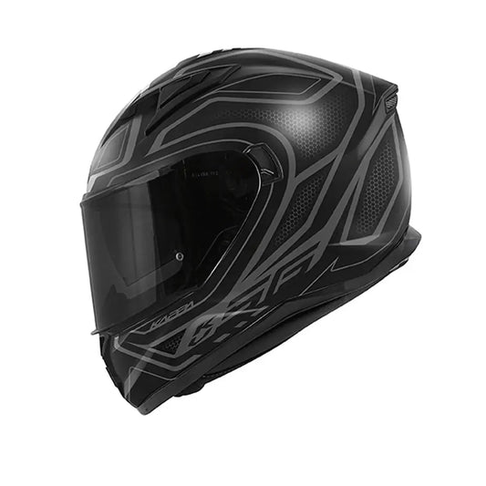 KAPPA KV56 Neon Moto Integrali Turismo Caschi Nero Opaco