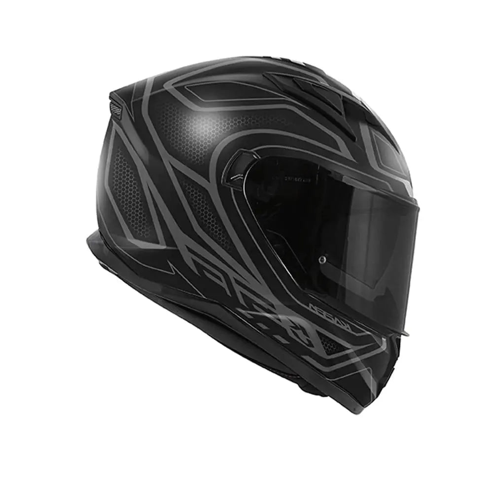 KAPPA KV56 Neon Moto Integrali Turismo Caschi Nero Opaco